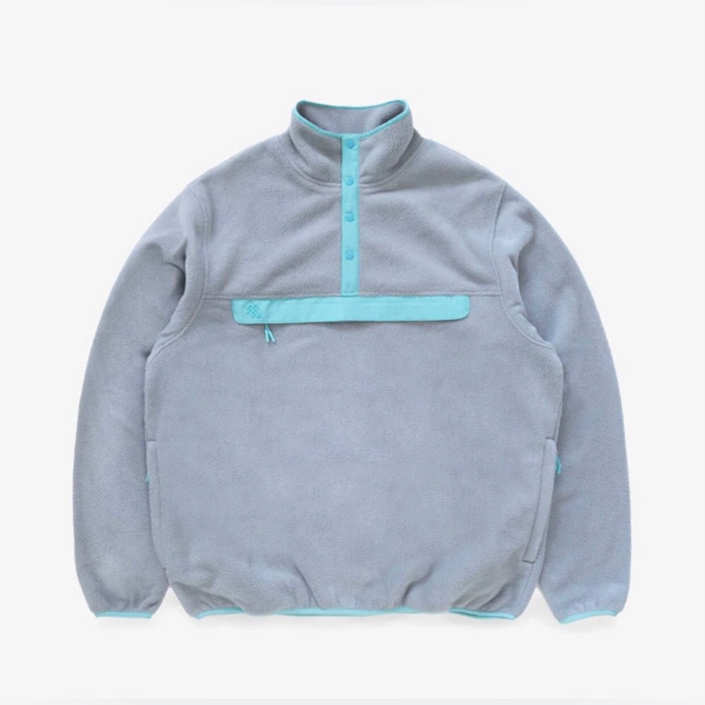 New MANRESA THE DUBLIN Fleece Jacket Gray Men's Large